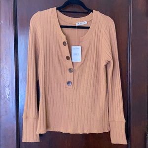 Free people Henley sweater